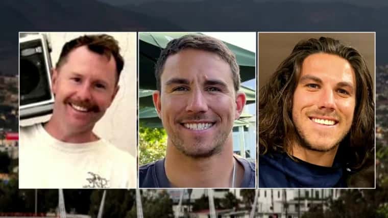 imagen Three Bodies Discovered in Baja California on Hunt for Missing Surfers