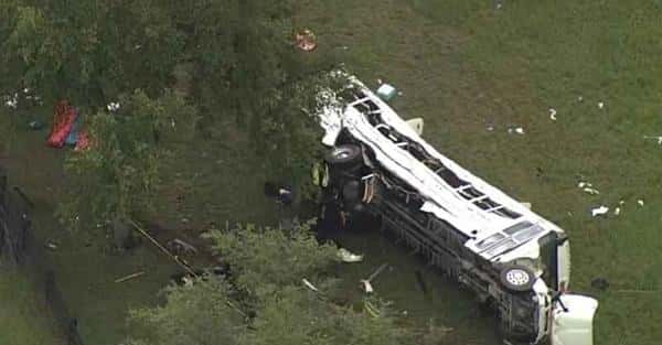 8 Dead, Dozens Injured in Marion County Farm Worker Bus Crash