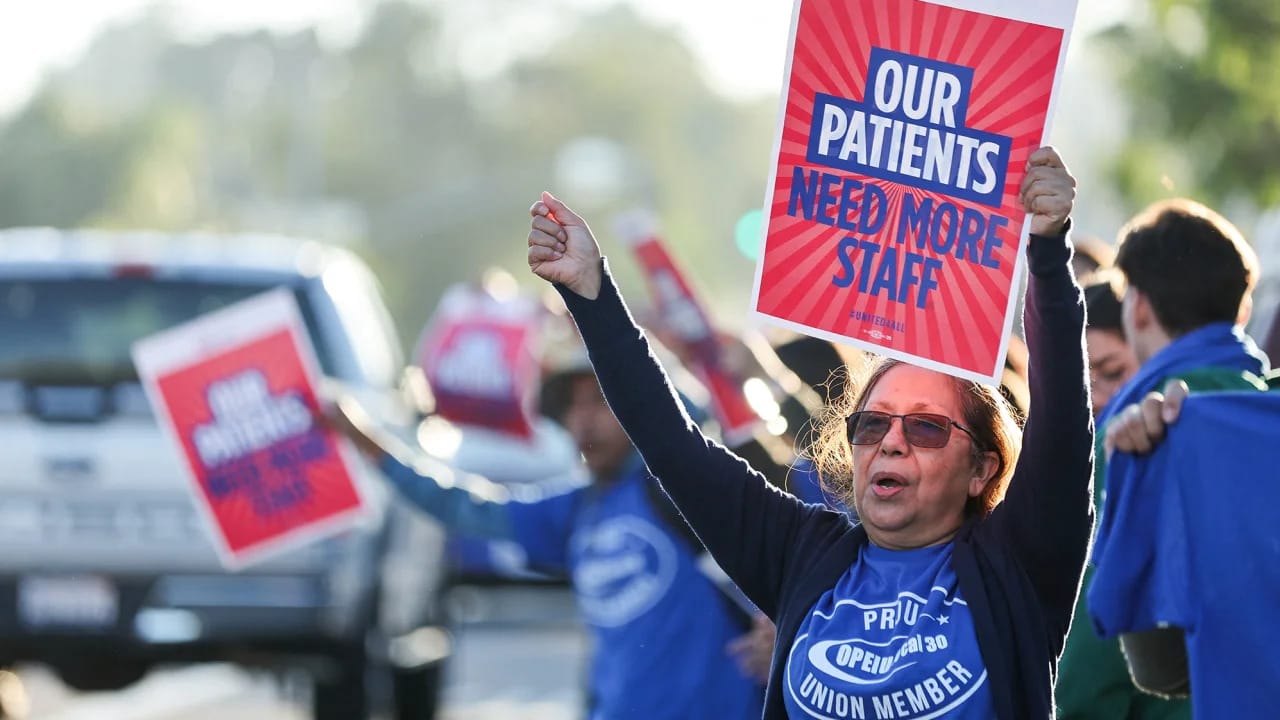 Massive Strike: 75,000 Kaiser Permanente Workers Walk Out