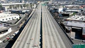 Major LA Freeway I-10 Set to Reopen After Closure Due to Intense Fire
