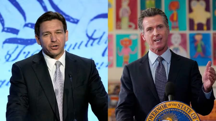 DeSantis and Newsom Clash in High-Stakes Debate on Key National Issues