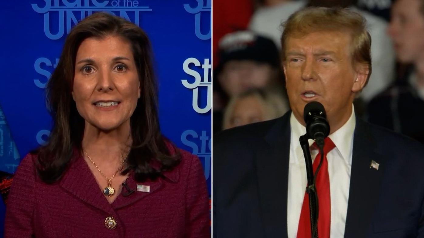 Trump's Rally Jabs at Nikki Haley and Her Deployed Husband Stir Controversy
